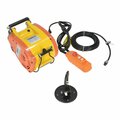 Vestil 0.5 tons, 115 V, Orange EMH-10